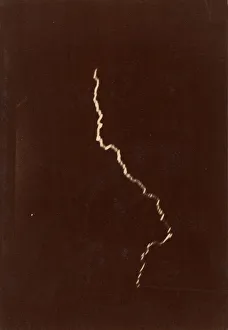 [Spiral of Lightning in a Thunderstorm], May 12, 1886. Creator: Charles Moussette