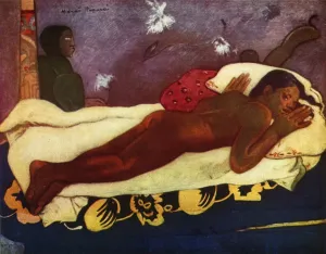 Spirit of the Dead Watching, 1936. Artist: Paul Gauguin Spirit of the Dead Watching, 1936. Artist: Paul Gauguin