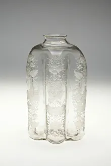 Nuremberg Prints: Spirit Flask, Nuremberg, c. 1650. Creator: Georg Schwanhardt