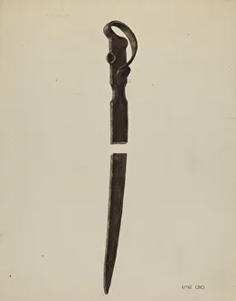 Cero Emile Prints: Spit, c. 1938. Creator: Emile Cero