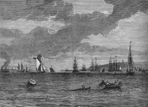 River Solent Prints: Spithead, c1880. Artist: W. P