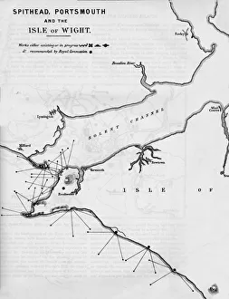 Spithead, Portsmouth and the Isle of Wight, 1884