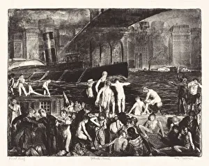 Splinter Beach, 1916. Creator: George Wesley Bellows