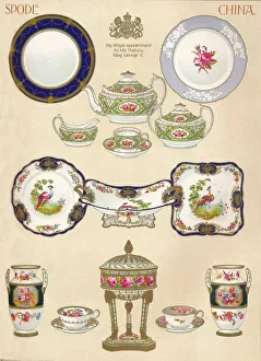 Josiah Prints: Spode China: WTCopeland & Sons, Stoke-on-Trent, 18th century, (1913)