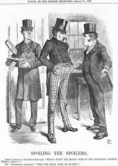 Bankrupt Gallery: Spoiling the Spoilers, 1883. Artist: Joseph Swain