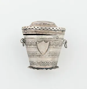 Sponge Box, Netherlands, c. 1848. Creator: Unknown