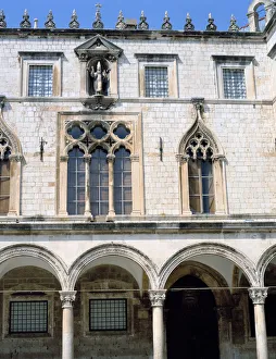Dubrovacko Neretvanska Prints: Sponza Palace, Dubrovnik, Croatia