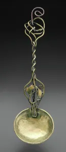 Kitchenware Prints: Spoon, about 1916-1920. Creator: Janet Payne Bowles