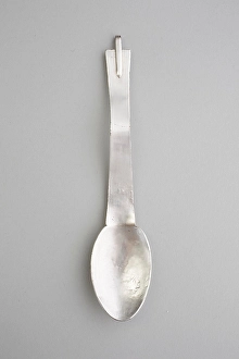 Kitchenware Prints: Spoon, about 1925. Creator: Janet Payne Bowles