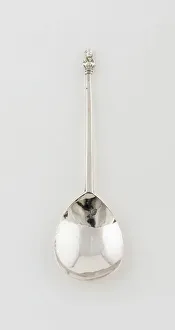 Finial Prints: Spoon with Figure of Venus and Apple of Discord Finial