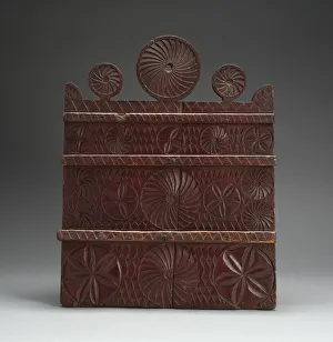 New Jersey Collection: Spoon Rack, 1750 / 1850. Creator: Unknown