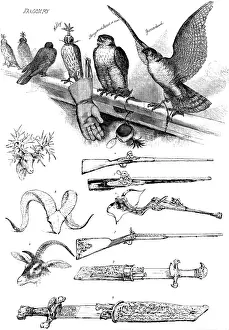 Horns Prints: The 'Sport and Art' exhibition at the Grosvenor Gallery, 1890. Creator: Unknown