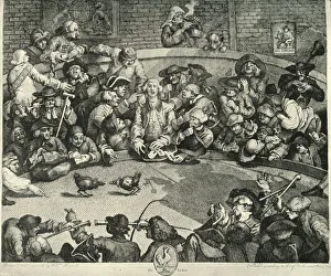 Chicken Prints: Sport in the Eighteenth Century, c1720-1764, (1925). Creator: William Hogarth