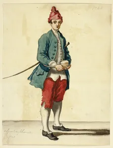 Allan David Prints: A Sporting Character, 1754-1796. Creator: David Allan