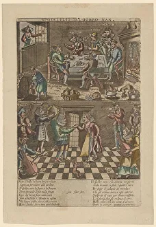 Wedding Guestes Prints: Sposalizio del gobbo nan (The Wedding of the Hunchback)