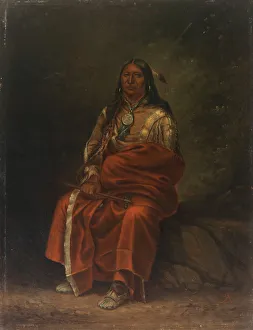 Spotted Tail, ca. 1887. Creator: Antonio Zeno Shindler