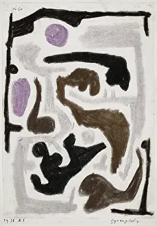 Blue Rider Prints: Spreng=Holz, 1938. Creator: Klee, Paul (1879-1940)