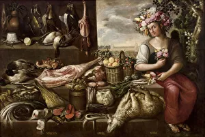 Sevilla Prints: Spring, 1638. Creator: Barrera, Francisco (1595-1658)