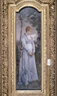 Stevens Prints: Spring, 1876. Artist: Alfred Emile Leopold Joseph Victor Stevens