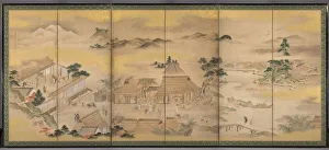 Spring and Autumn Farming (Autumn), 1700s. Creator: Ko Sukoku (Japanese, 1730-1804)