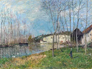 Floods Prints: Spring on the banks of the Loing (Printemps au bord du Loing)