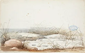 Wright Magnus Von Prints: Spring beach, 1850. Creator: Magnus von Wright