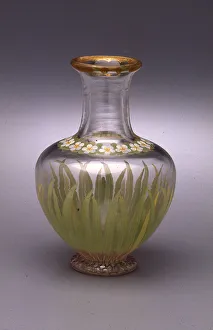 Blown Glass Prints: Well Spring Carafe, Lambeth, 1847. Creators: Richard Redgrave, Stangate Glass Works