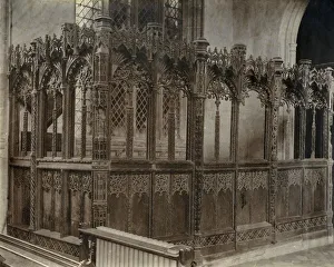 Timber Prints: The Spring Chantry in the church of St Peter and St Paul
