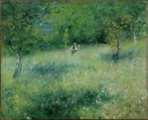 Blooming Prints: Spring at Chatou, c1873. Creator: Renoir, Pierre Auguste (1841-1919)