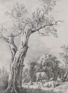 Boisseux Jean Jacques De Prints: Spring, after a drawing completed in Saint-Chamond, 1795