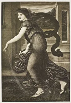 Seed Prints: Spring or Flora, c1880s, (1900). Creator: Unknown
