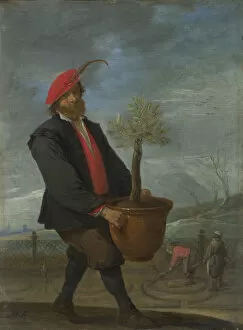Seasons Collection: Spring (From the series The Four Seasons), c. 1644. Artist: Teniers, David, the Younger (1610-1690)