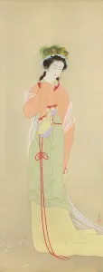 Far East Prints: Spring Garden, 1935. Creator: Shoen, Uemura (1875-1949)