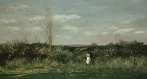 Spring Landscape, 1862. Artist: Daubigny, Charles-Francois (1817-1878)
