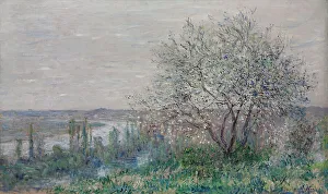 Spring mood in Vetheuil, 1880. Artist: Monet, Claude (1840-1926) Spring mood in Vetheuil, 1880. Artist: Monet, Claude (1840-1926)