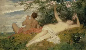 Spring, (sketch), 1862. Creator: Arnold Bocklin