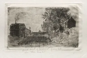 Otto H Bacher American Prints: Spring Street, 1878. Creator: Otto H. Bacher (American, 1856-1909)
