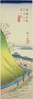 Chutanzaku Prints: Spring View from the Foot of Asuka Hill (Asukayama shita haru no kei)
