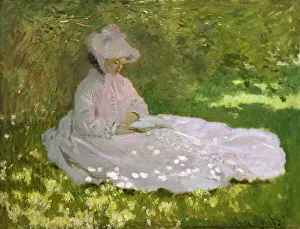 Monet Claude Prints: Springtime, 1872. Creator: Claude Monet
