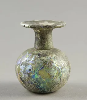 Glass Blown Technique Collection: Sprinkler or Dropper Bottle, 2nd-4th century. Creator: Unknown