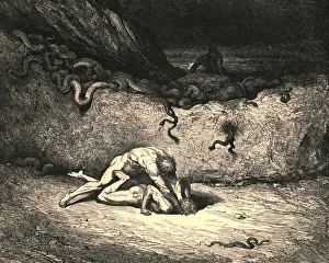 Deceit Prints: That sprite of air is Schicchi; in like mood of random mischief vents he still his spite
