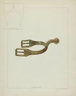 Alfred Walbeck Prints: Spur, c. 1936. Creator: Alfred Walbeck