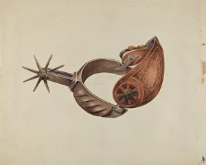 Spur, c. 1936. Creator: Gerald Transpota