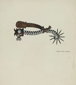 Harry Mann Waddell Prints: Spur, c. 1936. Creator: Harry Mann Waddell