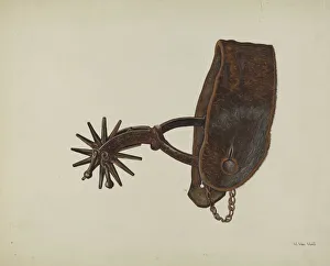 Spur, c. 1937. Creator: Vera Van Voris