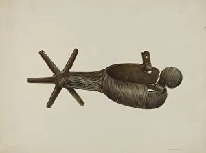Spur, c. 1938. Creator: Gerald Transpota