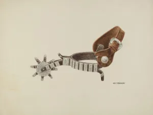 Miller Randolph F Prints: Spur, c. 1940. Creator: Randolph F Miller