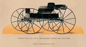 Square-Box Buggy On Side-Bars, 1885. Creator: Unknown