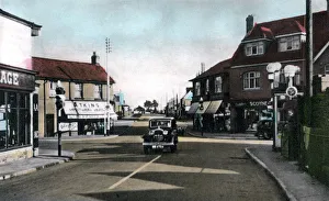 The Square, Braunton, Devon, early 20th century