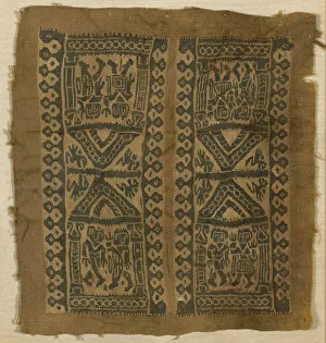 Coptic Prints: Square, Egypt, Arab period (641-969) / Fatimid period (969-1171), 9th / 10th century
